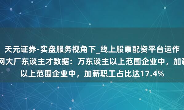天元证券-实盘服务视角下_线上股票配资平台运作解析 脉脉公布互联网大厂东谈主才数据：万东谈主以上范围企业中，加薪职工占比达17.4%